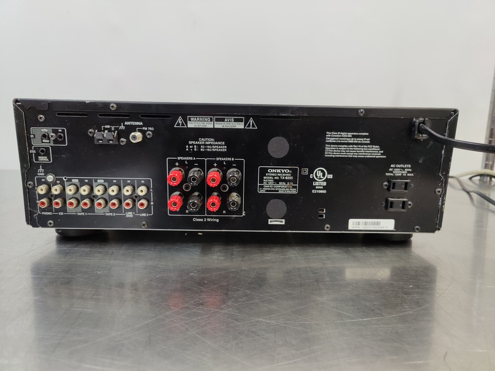 ONKYO Stereo Receiver TX-8255, Wide Range Amplifier Technology