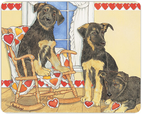 German Shepherd Small Cutting Board