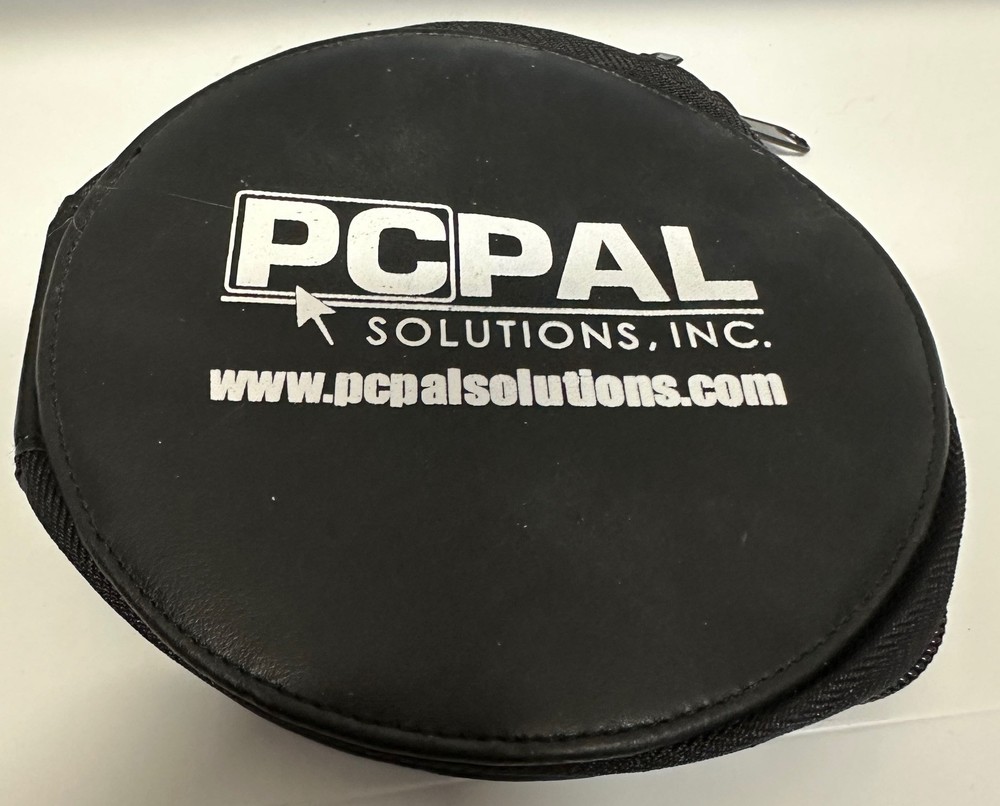 Used Items: CD Case for 12 CDs, Zippered, Has Logo