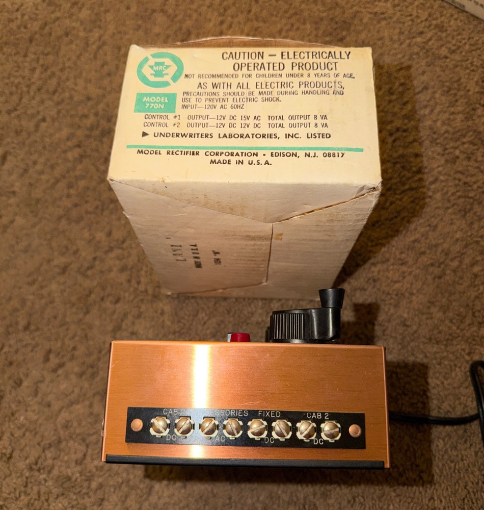 MRC Dualpack Model 770N Train Control (N Scale Model)