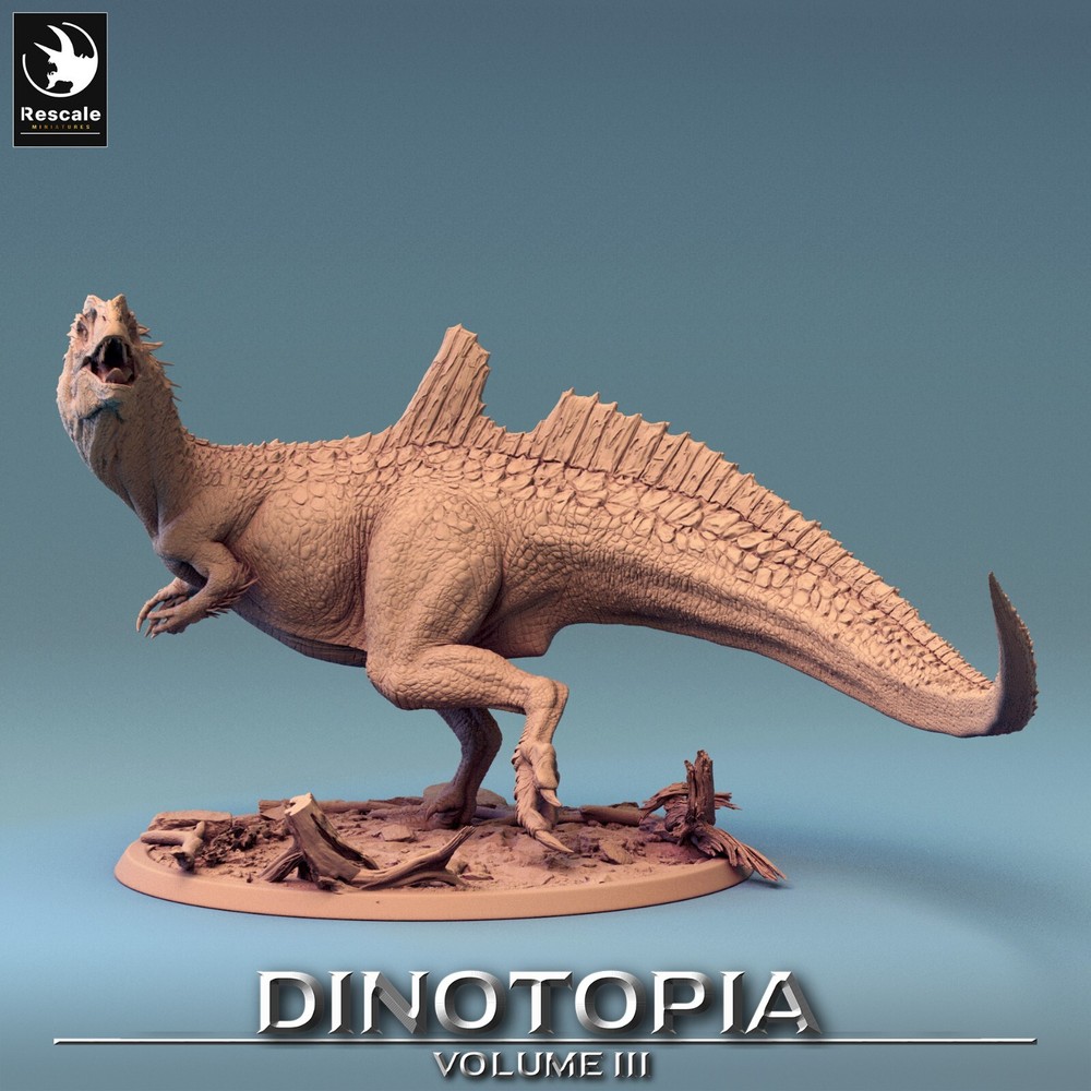 Concavenators by Rescale Miniatures | D&D | DnD | Dinosaur | Dinotopia