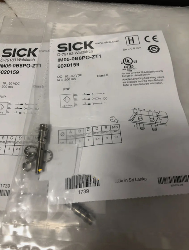 1pc NEW Inductive Proximity Switch Sensor IM05-0B8PO-ZT1 6020159