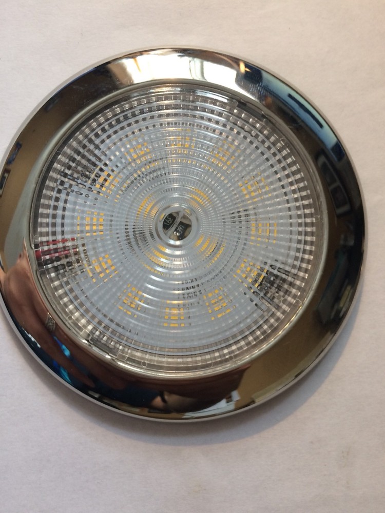 Dome Light 3 3/4” Ceiling Light LED Soft warm White 16 LED’s New