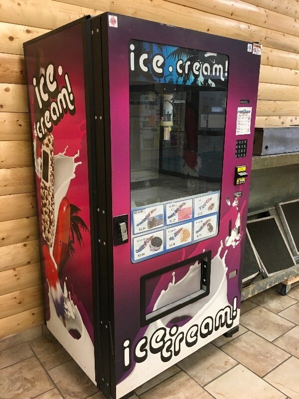 Fastcorp Evolution Frozen Ice Cream Vending Machine Reconditioned Tested