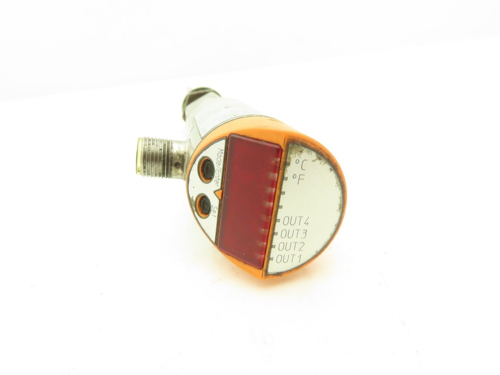 IFM Efector TR8430 Electronic Temperature Sensor Evaluation Unit With 8" Probe