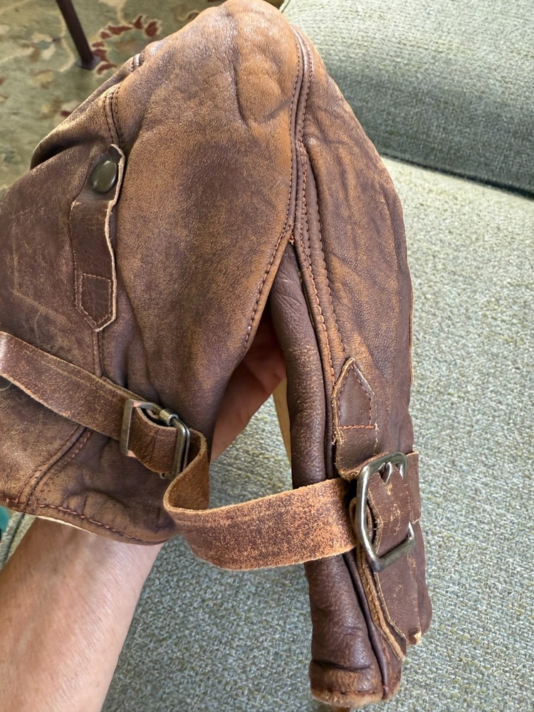 WW 2 B2 PILOT LEATHER HELMET CANADIAN