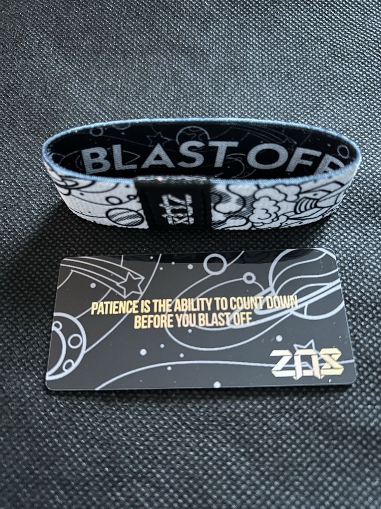 Blast Off Zox Strap Reversible Wristband NEW