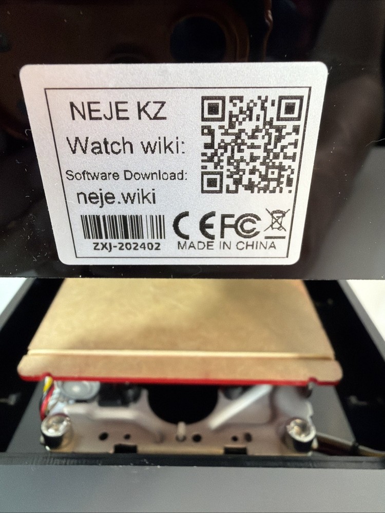 Small Laser Engraving Machine 6x8 IN With Some Testing Samples