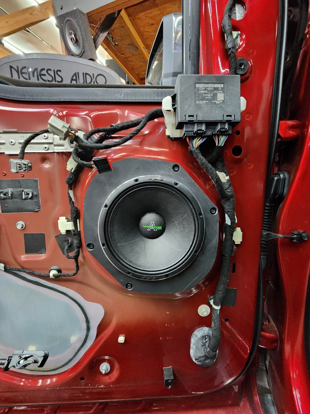 Custom Ford F-150 & Super Duty Door Speaker Adapters 6.5" fits Many Brands Pair