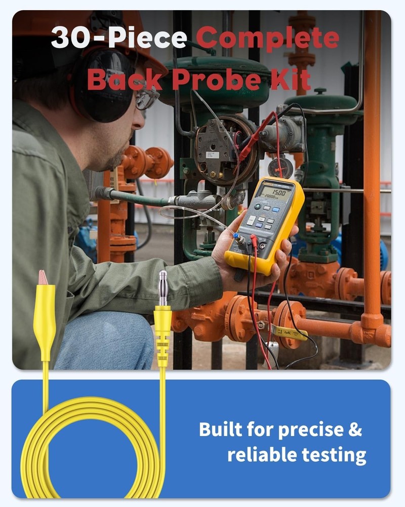 Back Probe Kit Leads Set Automotive Electrical Diagnostic Circuit Testing