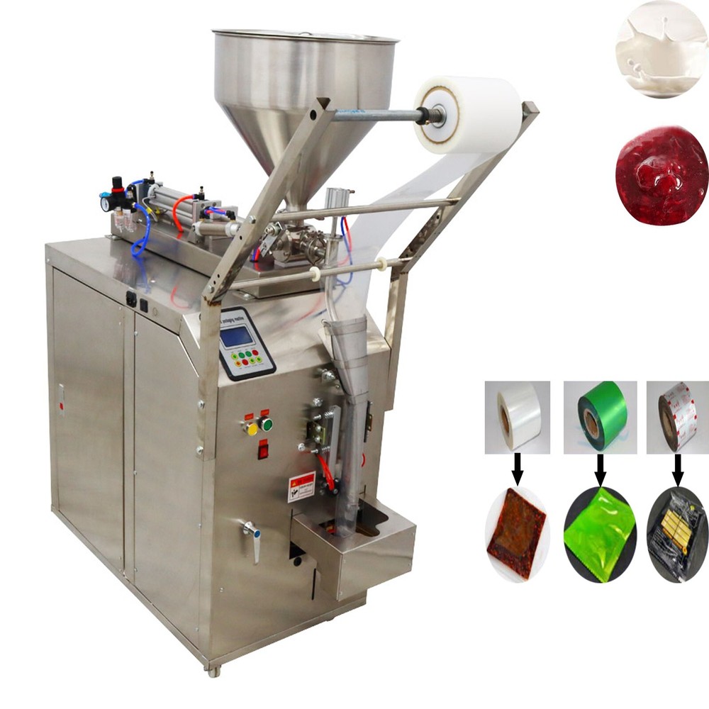 Automatic Quantitative Paste Liquid Filling Packaging Sealing Machine 10-100ml