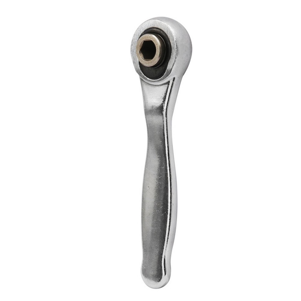 Useful 72 Teeth Ratchet Screwdriver Handle Small Wrenches 1/4\'\' Hex 1pc