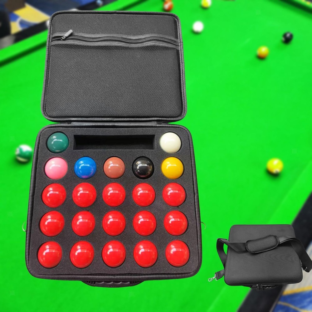 Billiard Ball Carrying Case with EVA Material Accessories Storage Box