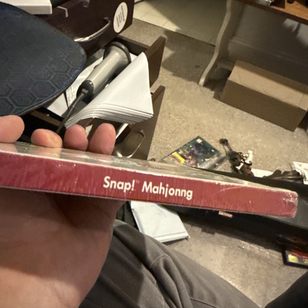 Mah Jongg Snap PC CD-ROM Computer Game New Sealed