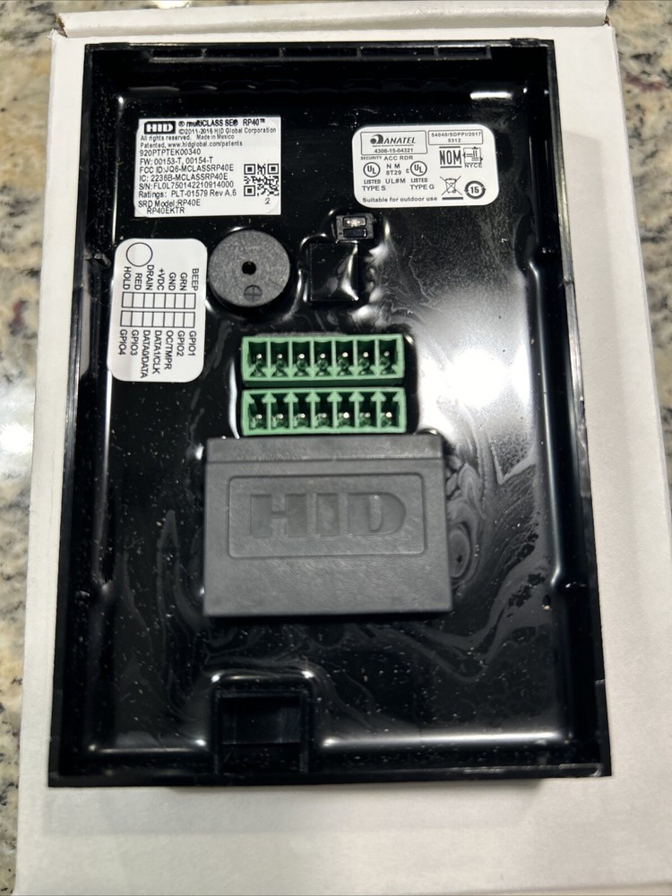 HID 920PTPTEK00340 multiCLASS SE RP40 Smart Card Reader