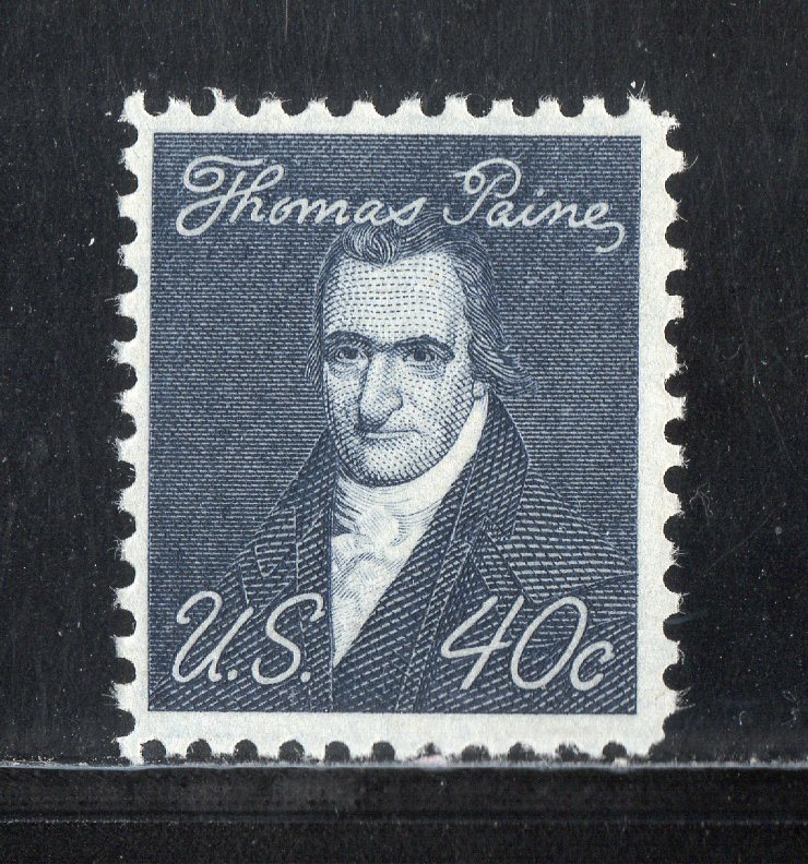 1292 * THOMAS PAINE *   U.S. Postage Stamp  MNH