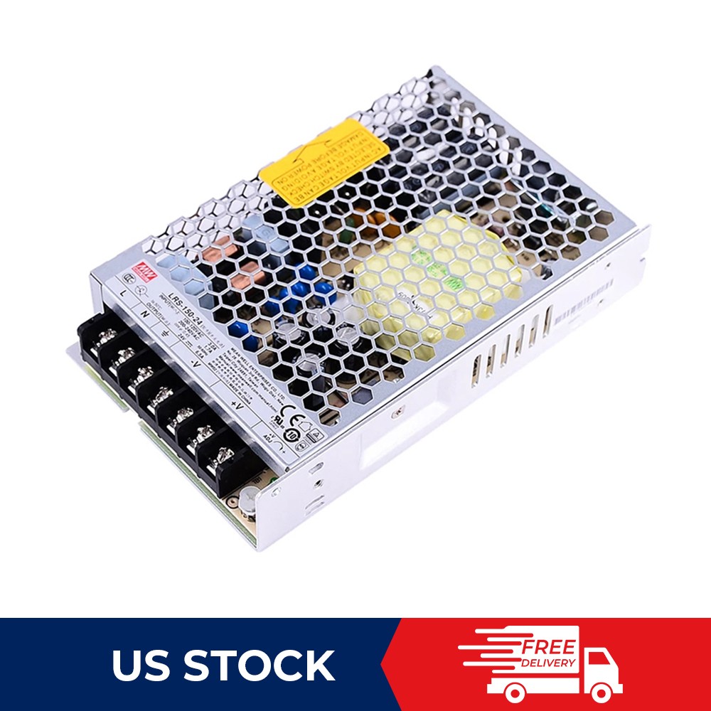 Mean Well LRS-150-24 Switching Power Supply 156W 24VDC 6.5Amp Single Output