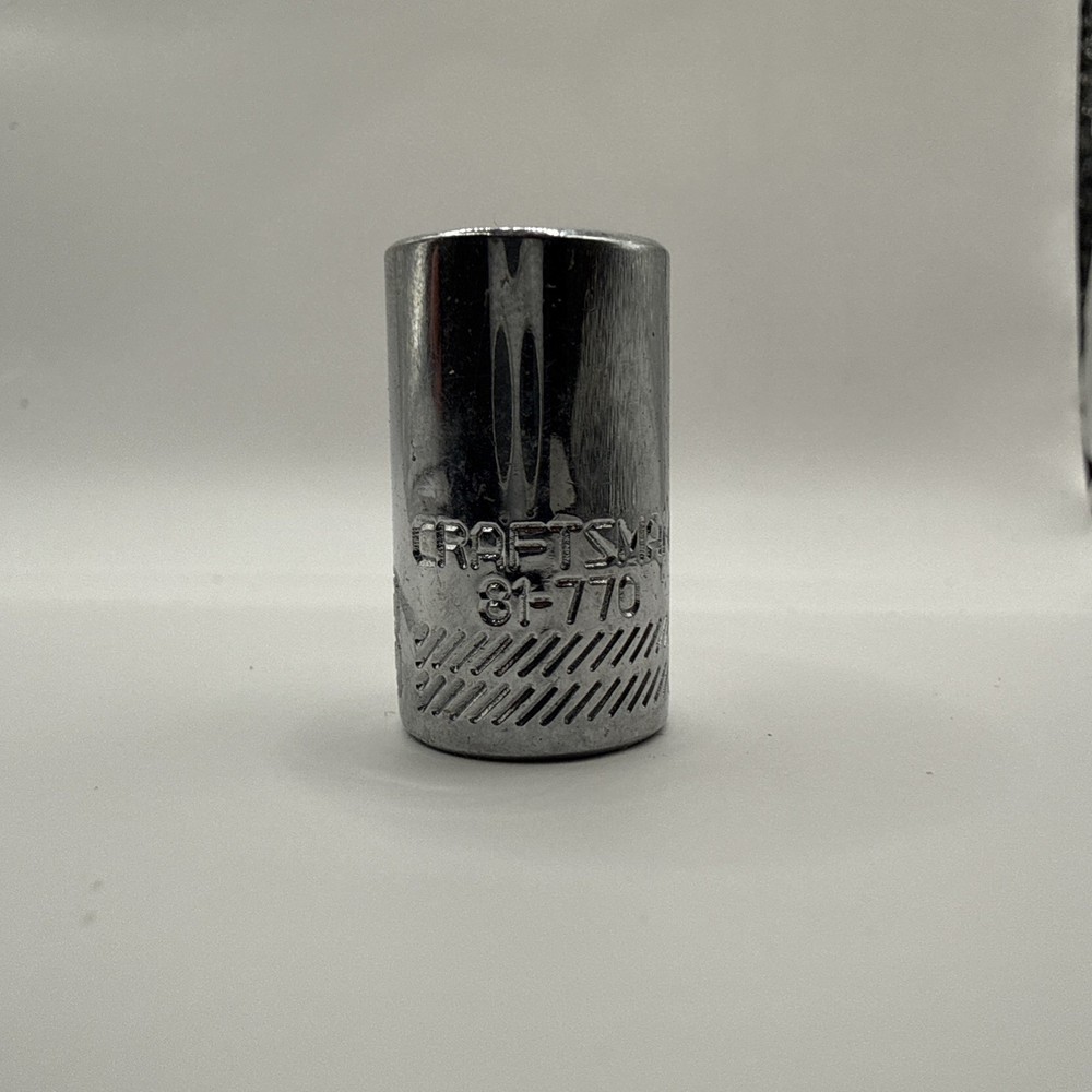 Craftsman 1/4 Drive 3/8 SAE 6-Point Socket 81-770