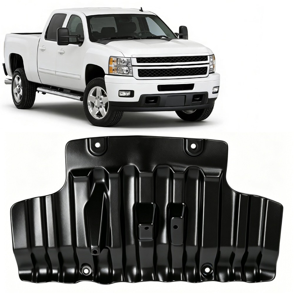 Engine Splash Shield Under Cover For Silverado/ Sierra 2500 3500 HD 2011-2019