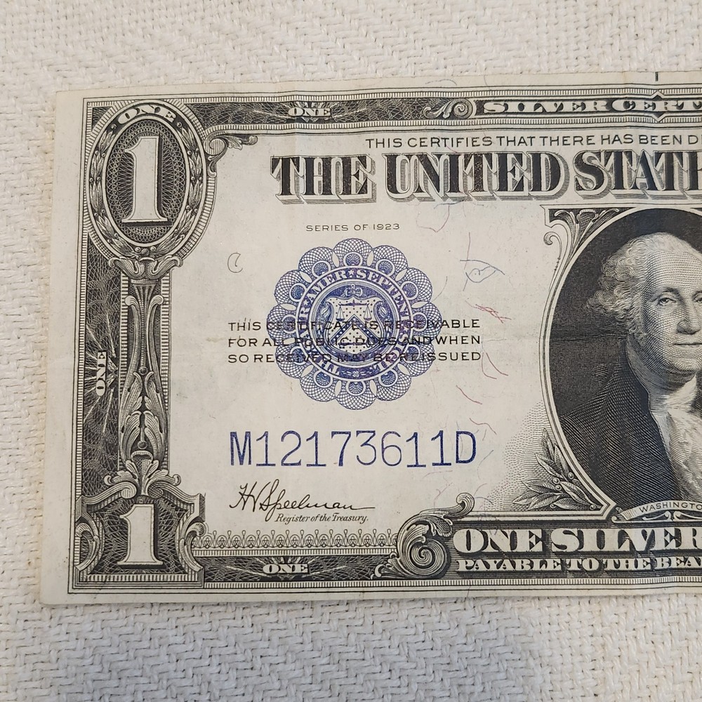 $1 US 1923 Mule Silver Certificate Fr237