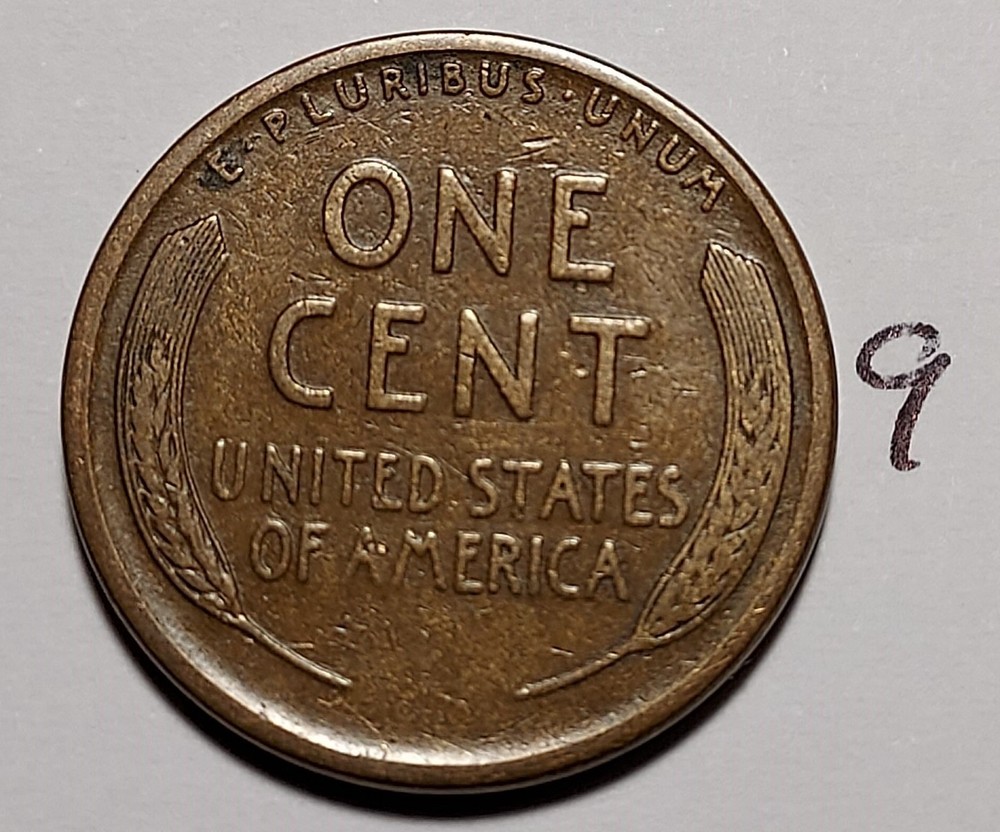 1919-S Lincoln Wheat Cent #9