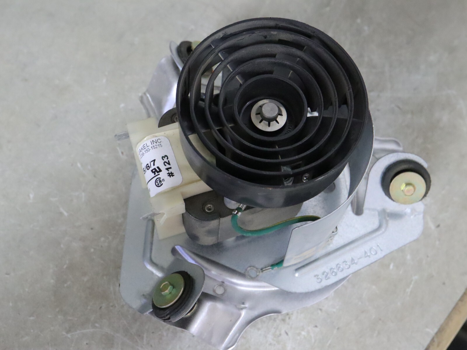 JAKEL J238-150-15215 Furnace Inducer Blower Motor CARRIER HC21ZE123A