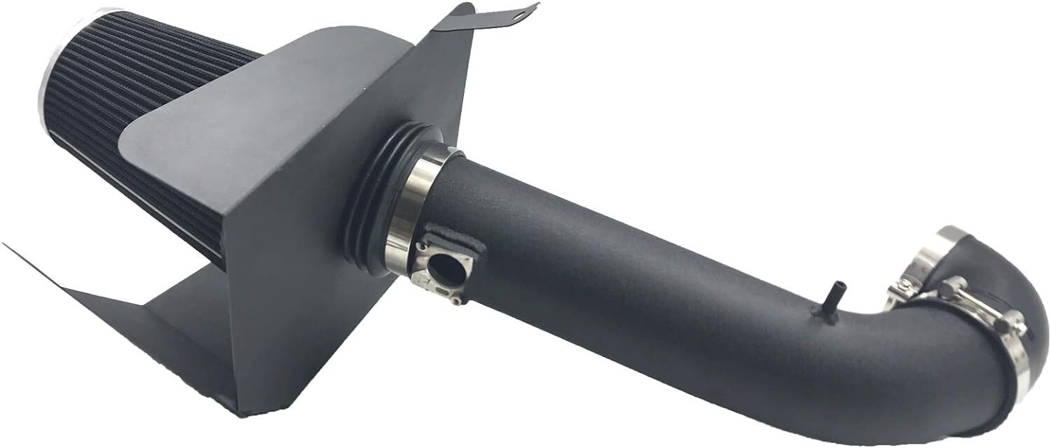 Black Cold Air Intake Kit For 2009-2013 Chevy Silverado 1500 4.8 5.3 6.0 6.2 V8