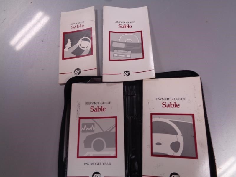 SABLE     1997 Owners Manual 1121785