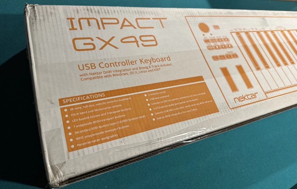 Nektar Impact GX49 49-key USB Controller Keyboard
