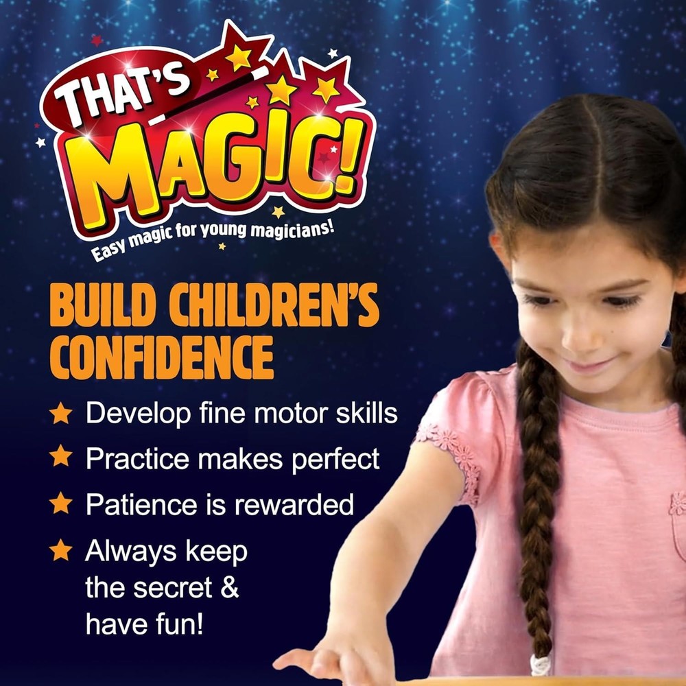 That's Magic Amazing Magic Set 100 Tricks Magic Props and Instructions