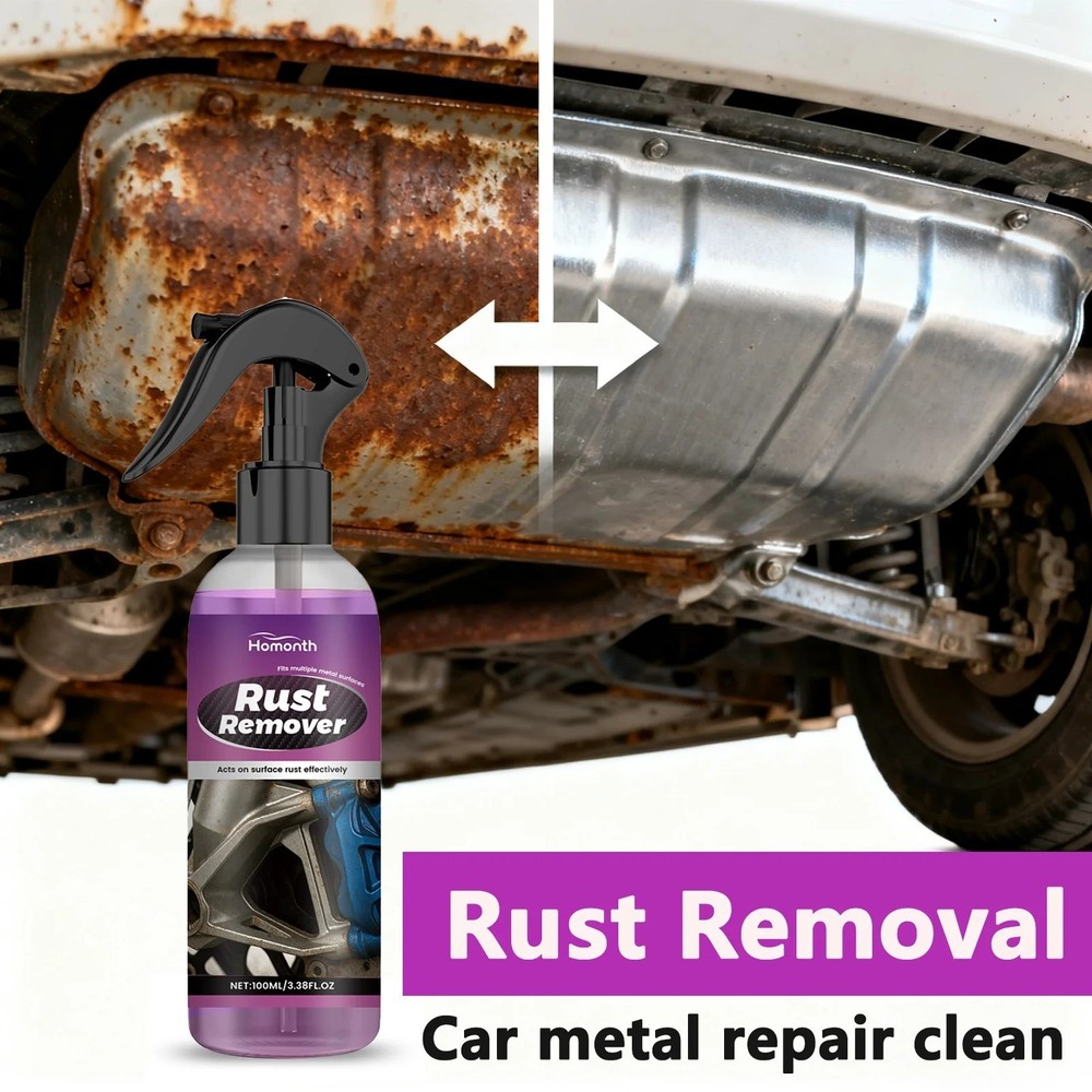 Car Rust Removal Spray Rust Remover Rust Inhibitor Derusting Spray Multipurpos.