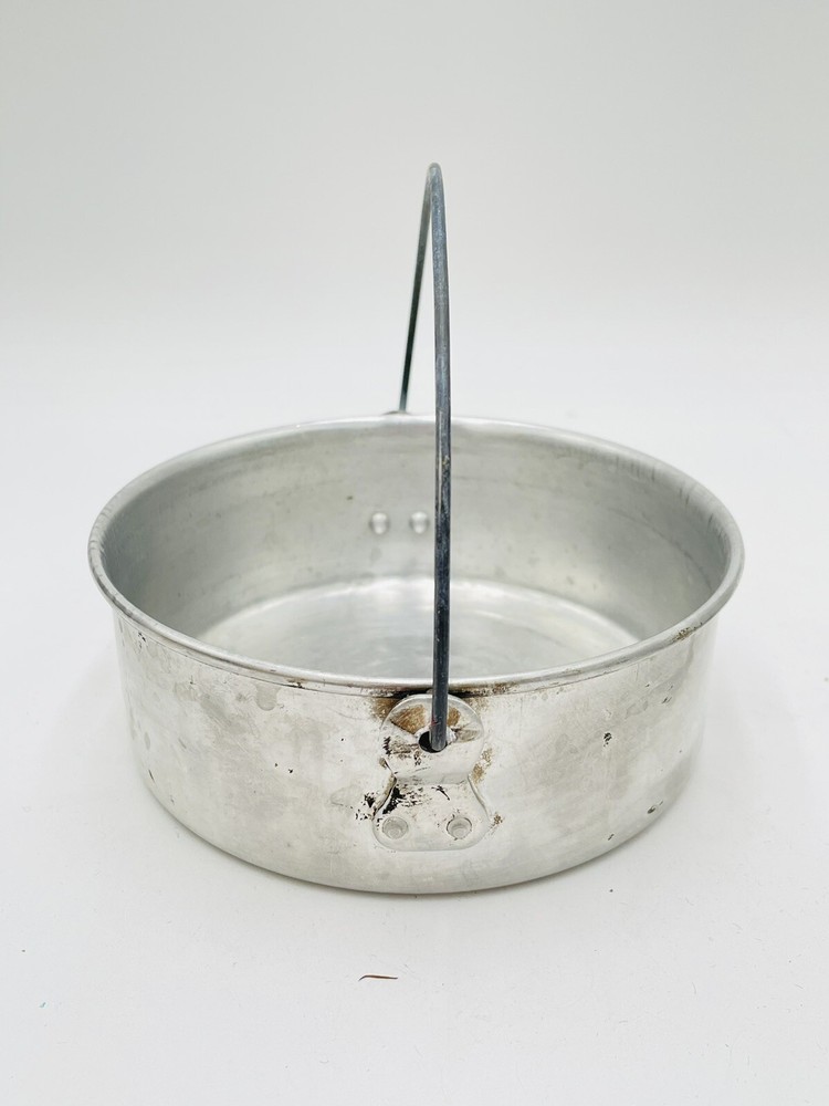 Vintage BAGCRAFT 1945 SOLING JAPAN Tin Mess Camp Cook Kit with Belt Bag