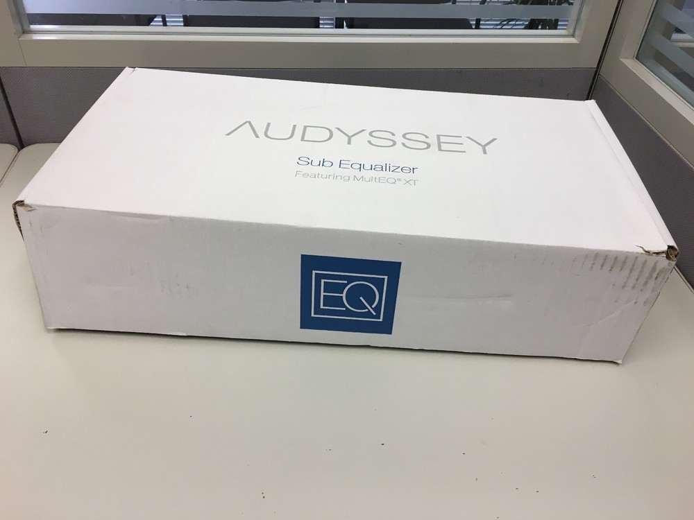 NEW AUDYSSEY Sub Equalizer Featuring MultEQ XT SUBEQ