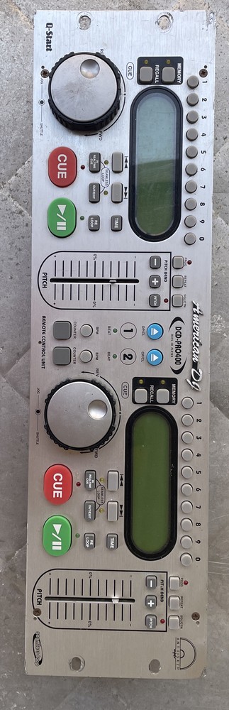 AMERICAN DJ DCD-PRO400 DUAL CD PLAYER REMOTE CONTROL UNIT