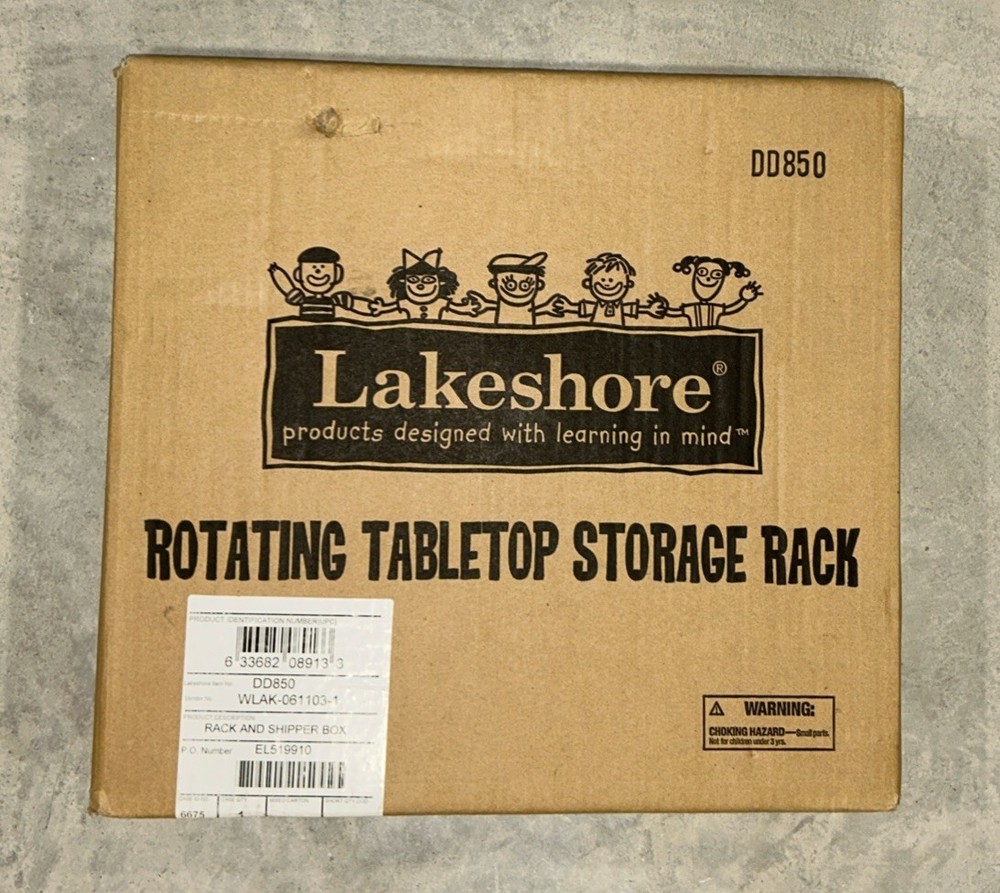 Lakeshore Rotating Tabletop Storage Rack