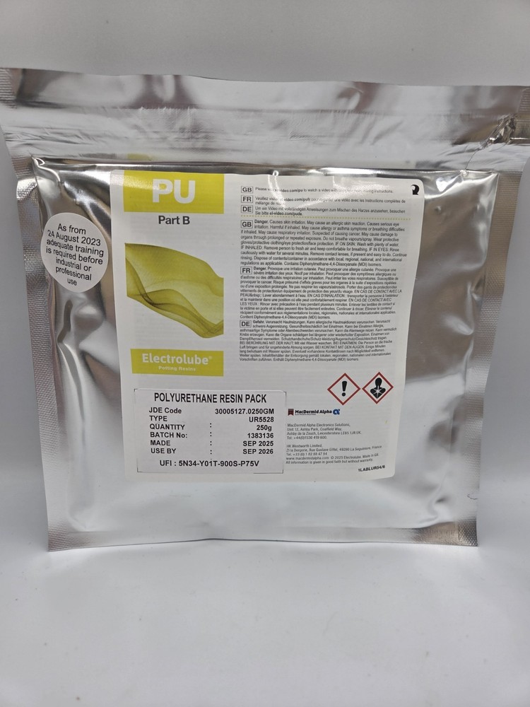 Electrolube Polyurethane Resin Pack 250g Electronics Resin