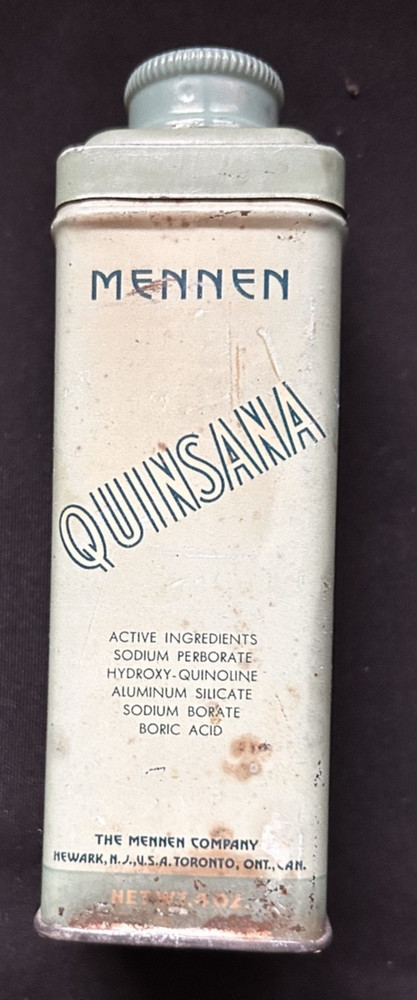 WW2 PERIOD MENNEN QUINSANA FOOT POWDER