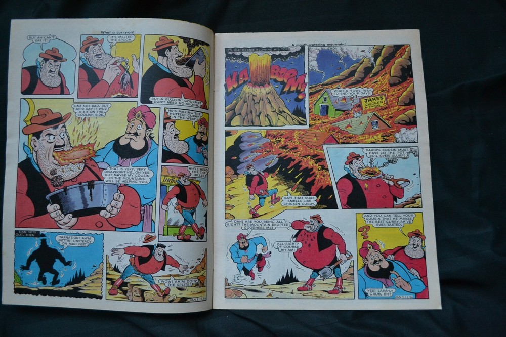 DANDY Comic 05/11/94 Issue #2793 November 5th 1994 Dan Eats Hottest Curry