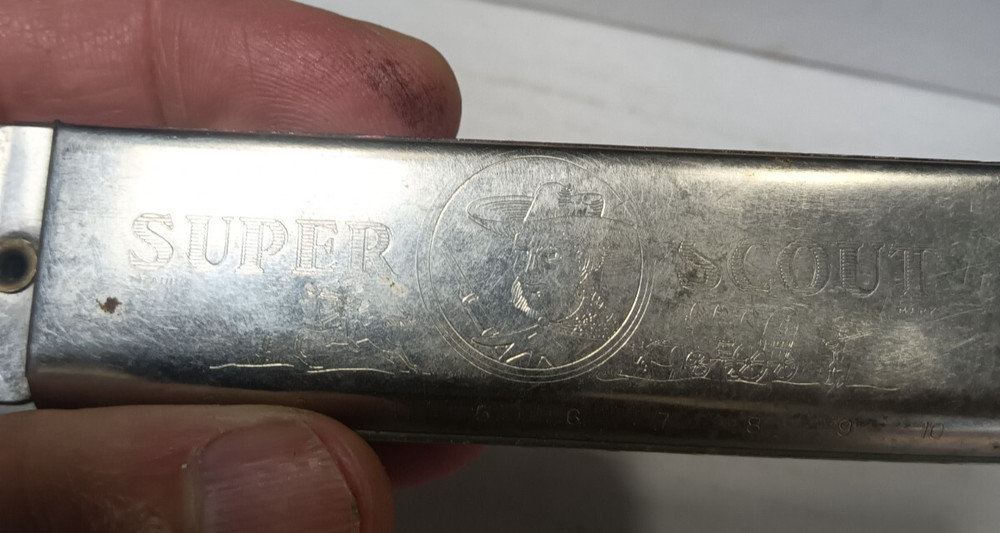Magnus Super Scout harmonica Newark NJ
