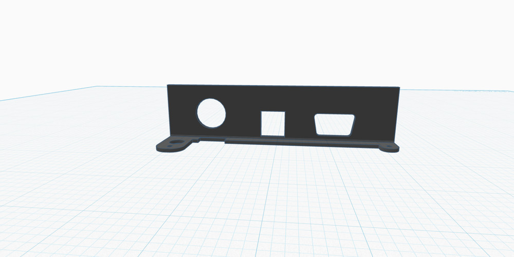 Commodore VIC-20 VC 20 replacement connector plate 3D printed