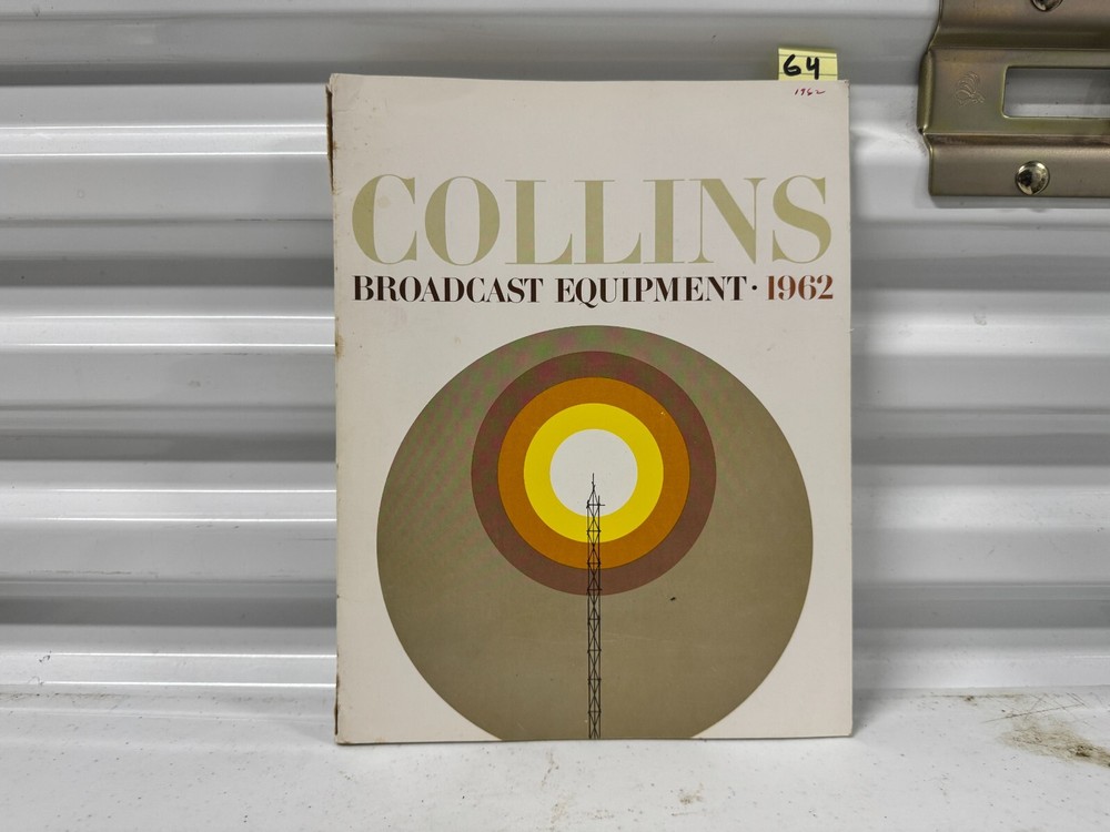 COLLINS Broadcast Equipment 1964 Advertising Catalog