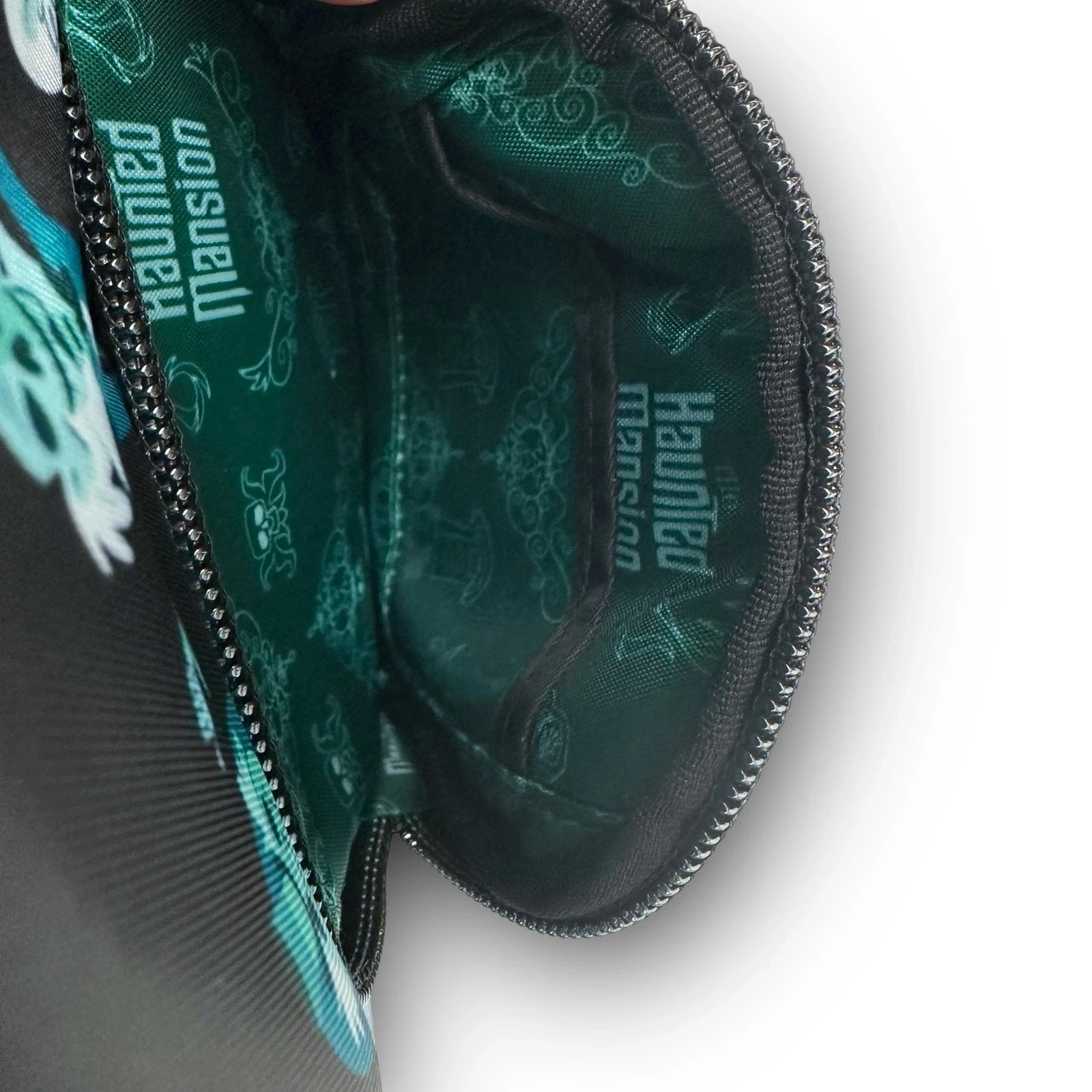 Disney Parks Haunted Mansion Hitchhiking Ghosts LUG Mini Skeeter Crossbody Bag