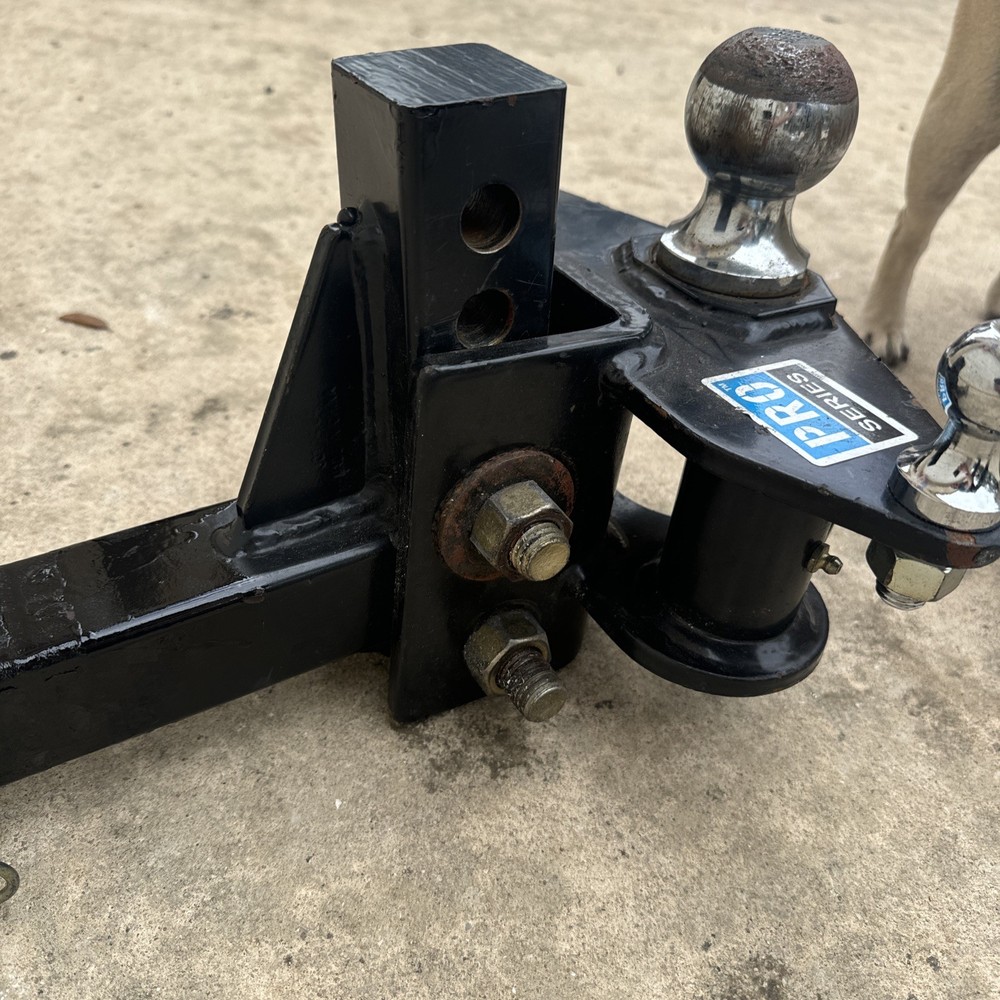 Pro Series Round Bar Weight Distributing Sway Control Ball & Hardware Drop Down