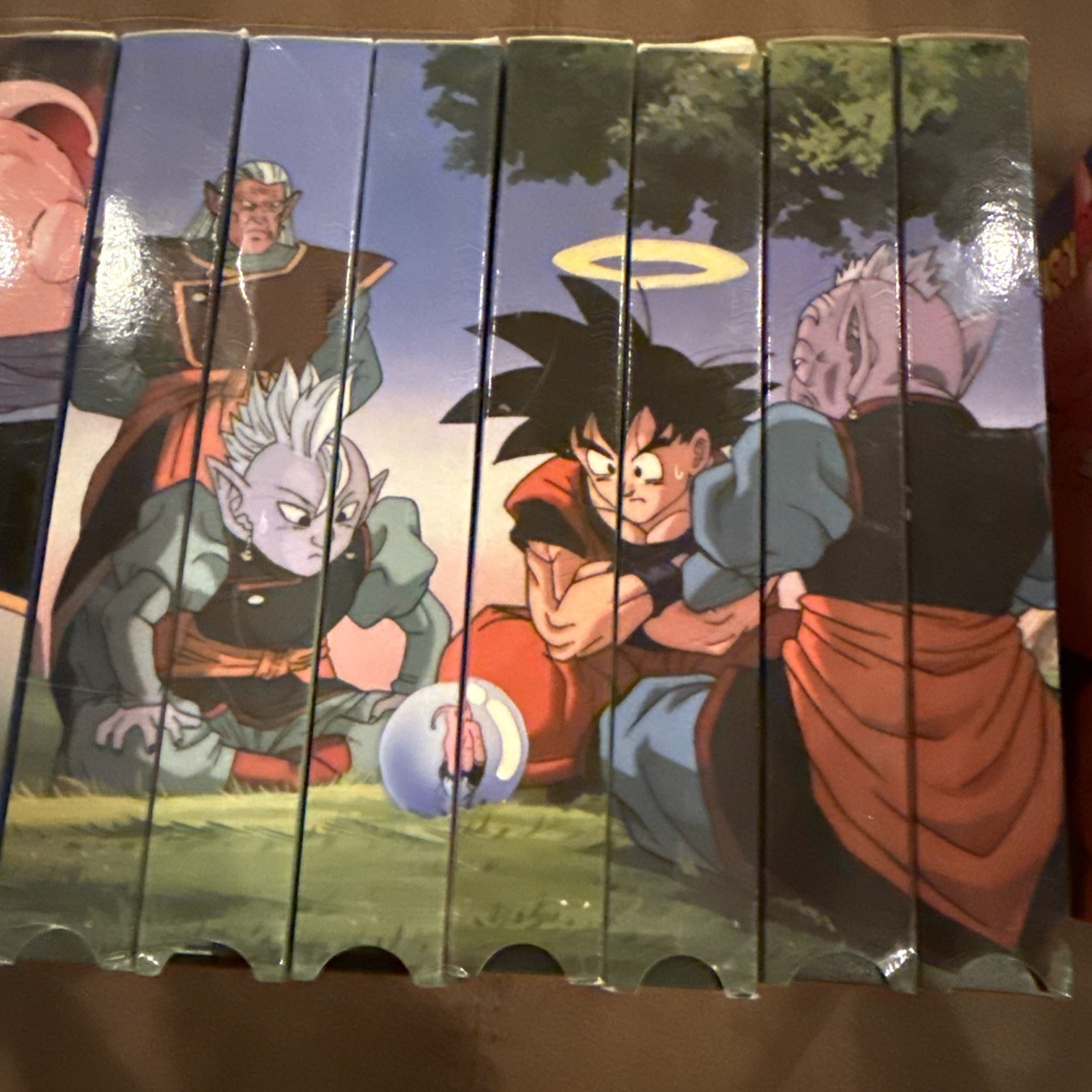 DRAGONBALL Z VHS FUSION SAGA SET Majin Buu 13 VHS Tapes Cassettes