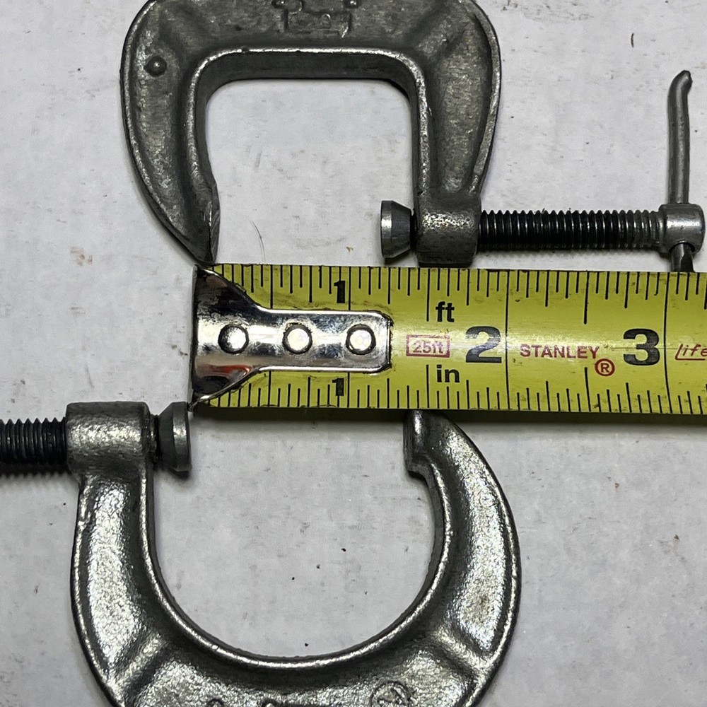 6 Pony C Clamps Used