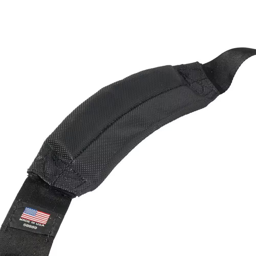 Black Padded Adjustable Shoulder Strap