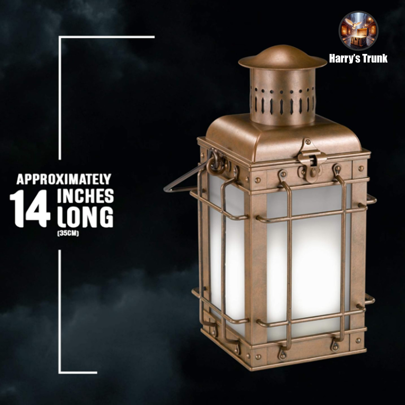 Retired Harry Potter Noble Collection Hagrid's Lantern 13” Tall Prop Replica-New