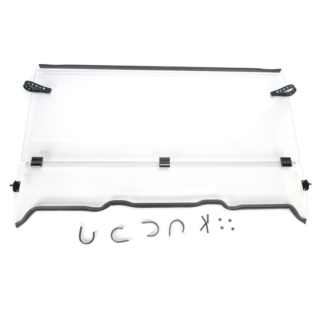 Moose Clear Full Folding Utility Windshield - 2317-0188