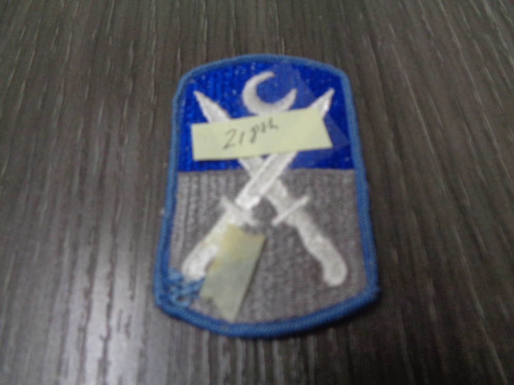 US ARMY 218TH INFANTRY BRIGADE CLASS A PATCH - FULL COLOR