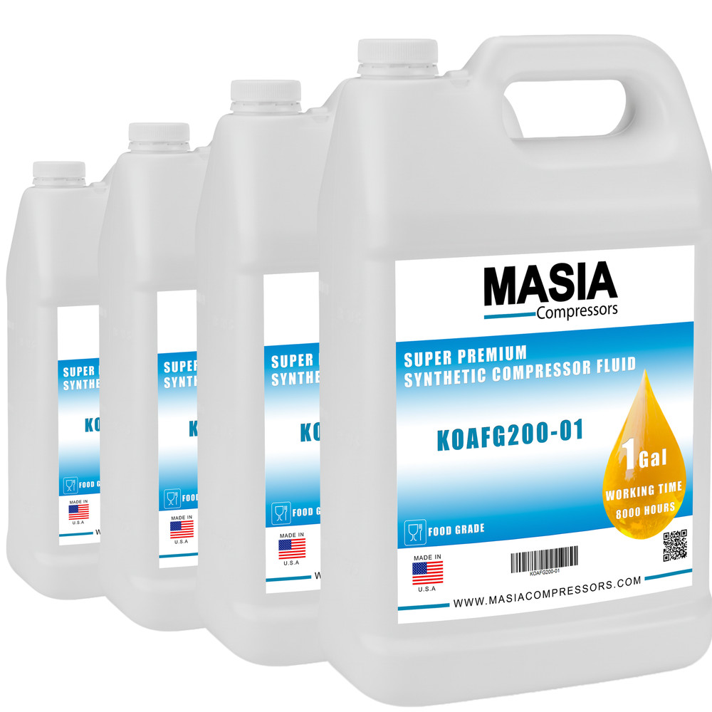 Pristine FG FG Lubricant for Compressor Compatible with Sullair - 4 gal